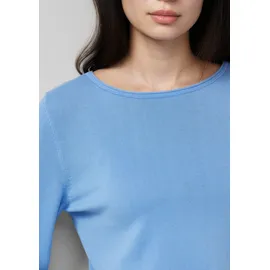s.Oliver Feinstrickpullover mit Rollkanten Blau 42