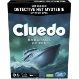 Cluedo Sabotage auf See, EIN Flucht- und Detektivspiel, Escape Room Brettspiel, kooperatives Spiel, 1-6 Spieler