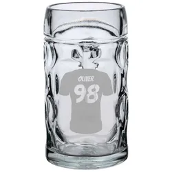 Bierkrug ISAR 0,5 l mit Eichung - Trikot