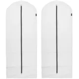 Brabantia Kleiderschutzhüllen XL 60 x 150 cm 2-tlg. Weiß