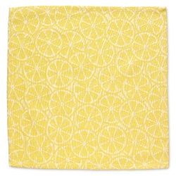 Serviette Citrus 100%Baumwolle gelb 40,0x40,0cm