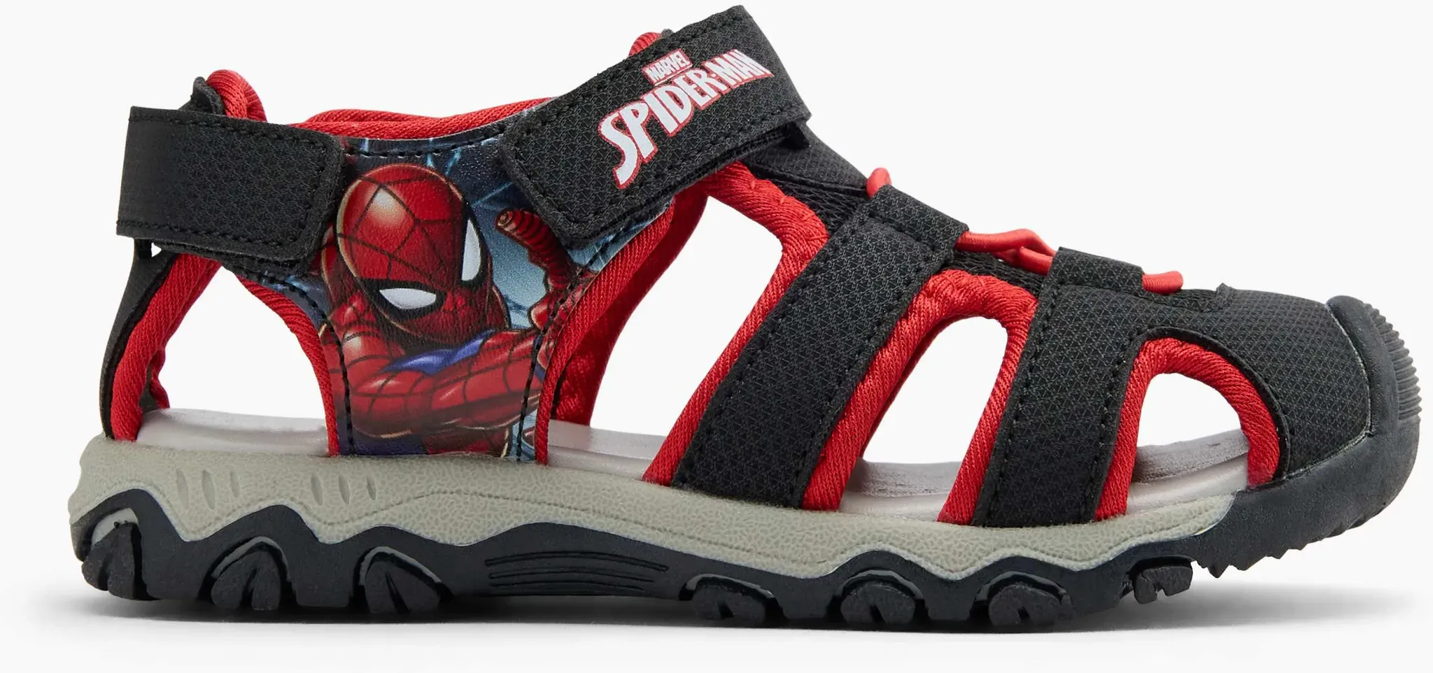 Spider-Man  Sandale Rot, Kinder, Größe: 29, Material: PU/Textil - Spider-Man  Sandale Rot, Kinder, Größe: 29, Material: PU/Textil - man - Rot