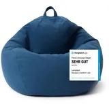 Lumaland Sitzsack Comfort 315l dunkelblau Blau | Gr.: onesize