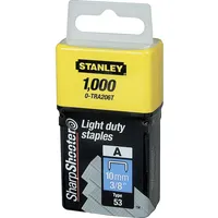 Stanley Klammern Typ A 10 mm Stahl 1000 St.
