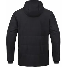 Jako Team Coachjacke mit Kapuze Herren schwarz XL