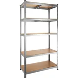 Tectake tectake® Schwerlastregal in verschiedenen Ausführungen, belastbare, höhenverstellbare MDF-Böden, schnelle Montage
