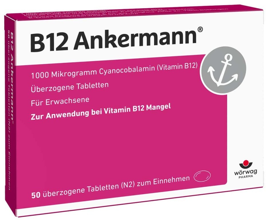 B12 Ankermann überzogene Tabletten