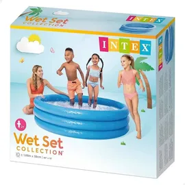 Intex Crystal Blue Planschbecken 114 x 25 cm (NEU)