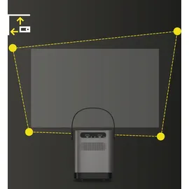 Overmax Multipic 3.6 LED 1080p (1920x1080) Schwarz, Grau