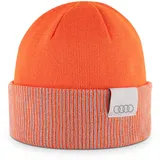 audi collection shop Wende-Strickmütze orange