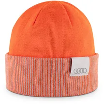 audi collection shop Wende-Strickmütze orange