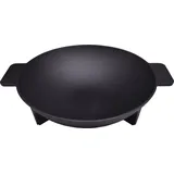 Primaster Wokpfanne Ø 34 cm Gusseisen Gusseisenwok Grillwok