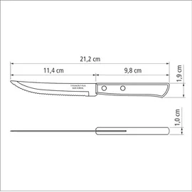 Tramontina Polywood 24-tlg.