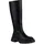 VAN HILL Damen Leicht Gefütterte Klassische Stiefel Profilsohle Schuhe 839375, Farbe: Schwarz, 39 - 39