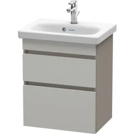 Duravit Waschtisch-Unterschrank 2 Auszüge 50 x 61 x 36,8 cm Betongrau/Basalt Matt