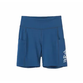 Rab Damen Talus Tights Shorts (Größe XS, blau)