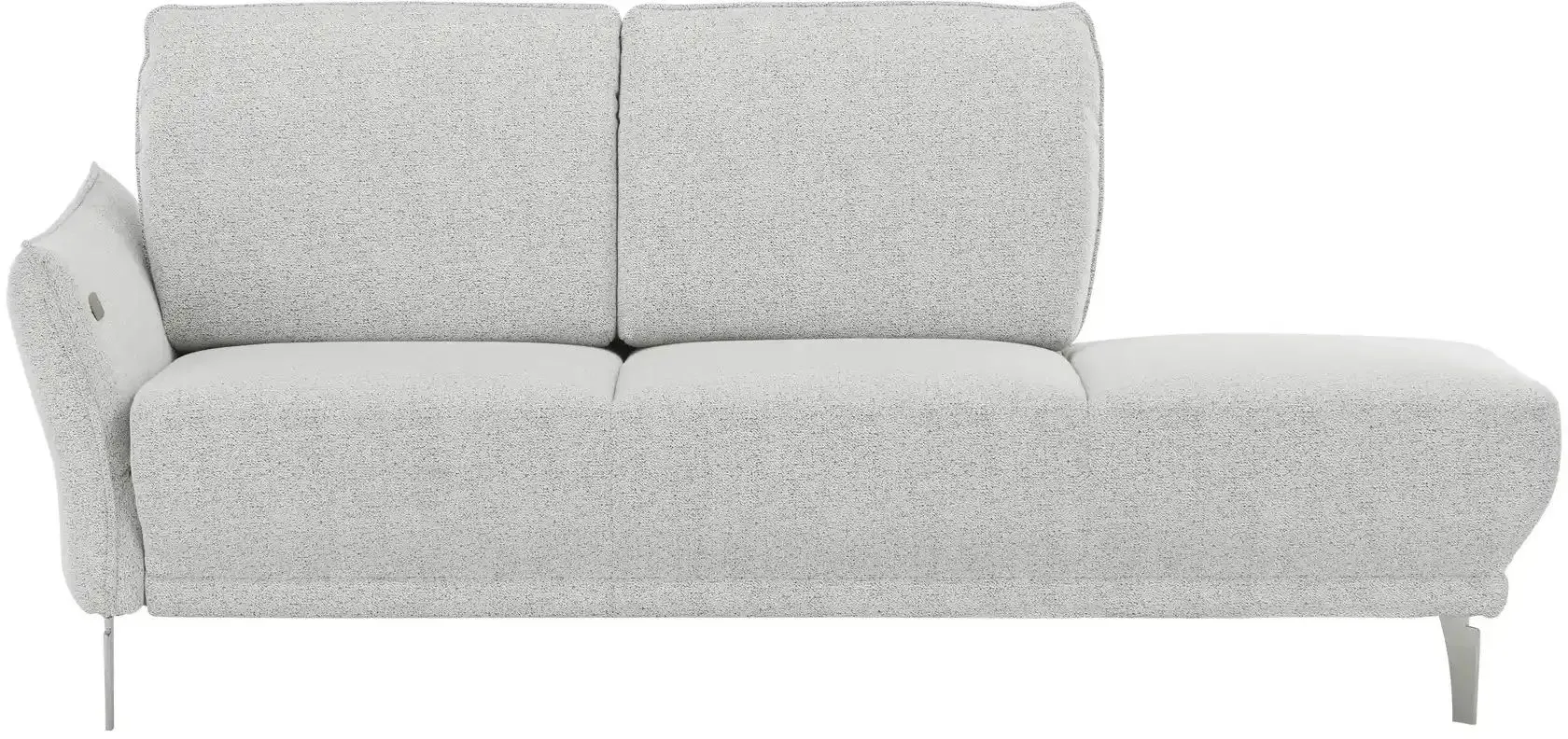 Récamiere  Berlin , beige , Maße (cm): B: 204 H: 88 T: 93.0