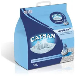 Catsan Hygiene plus, Granulat, Katze, 10 l, Weiß, Faltenbeutel aus Papier