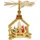 Richard Glässer GmbH Seiffen Weihnachtspyramide Erzgebirge Kirche Bescherung, Höhe 27 cm