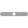 Logitech Rally Bar Huddle Frontabdeckung aus grauweißem Stoff
