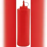 APS Quetschflasche Ø 6,5 cm H: 24 cm 0,65 Liter Rot