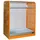 Bauer Südlohn Rollladenschrank Stahlblech 73 Liter orange