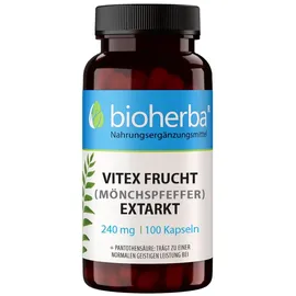 BIOHERBA R Vitex Frucht Extrakt Kapseln 100 St.