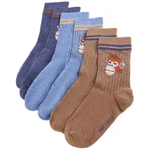 vidaXL Socken Kindersocken 5 Paar EU 23-26