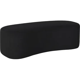 LeGer Home by Lena Gercke Polsterhocker Dilara Polyester 143 x 45 x 68 cm Schwarz