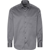 Eterna COMFORT FIT Cover Shirt in grau unifarben, grau, 42