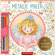 Coppenrath Verlag Bicolor-Buntstifte 8 St. 4x Metallic