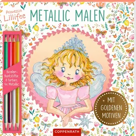 Coppenrath Verlag Bicolor-Buntstifte 8 St. 4x Metallic
