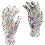 TRIZERATOP Arbeitshandschuhe Arbeitshandschuhe, Gartenhandschuhe, Polyester Gr. 8/M (Arbeitshandschuhe, Gartenhandschuhe, Polyester Gr. 8/M) Markenqualität bunt