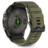 TECH-PROTECT Nylonband für Garmin Fenix 5X / 5X Plus / 6X / 6X Pro / 7X / 8 (51 mm) – Grün