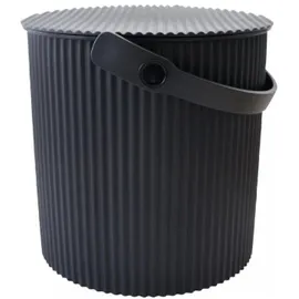 Hachiman Aufbewahrungsbox Mini-Eimer 17,5 x 22,4 x 21 cm 1-tlg. schwarz