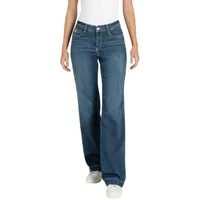 MAC Dream Wide Leg Jeans in dunkler Waschung-D34 /