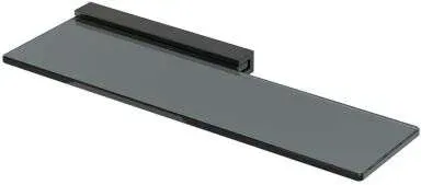 Dansani REACH Glasablage für Spiegel schwarz  40 x 13,7.. - Badmöbel