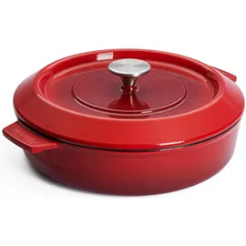 WOLL Iron Kasserolle 28 cm rot