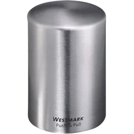 Westmark Korkenzieher Automatischer Flaschenöffner Push & Pull Silber