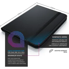 Aplic Bluetooth-Tastatur inkl. Kunstledercase für 9-10" Tablets ideal für den mobilen Transport