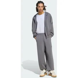 adidas SOFT LUX KAPUZENJACKE - Grey Five