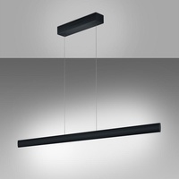 Knapstein LED Pendelleuchte schwarz, Länge 132 cm