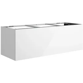 Neoro Waschbeckenunterschrank n50 1 Auszug 140 x 47 cm Weiß