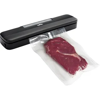 Grafner Vakuumierer Vakuumiergerät Folienschweißgerät 30cm Naht inkl. 10 Vakuumierbeutel und Foliens