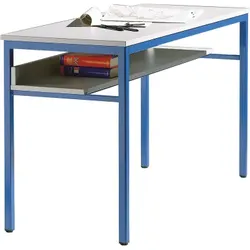 Tisch mit Ablage