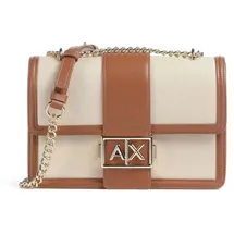 Armani Exchange XW000070 Messenger-Bag Polyester Beige/Bronze