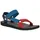 Teva Original Universal Herren Blau/Mehrfarbig 42