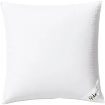 Fjödur 3-Kammer-Kopfkissen Fleur 80 x 80 cm Weiß