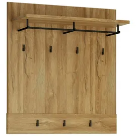 Quartier Garderobenpaneel CORTINA 93 x 110 cm Eiche braun