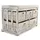 Mendler Kommode und Sitzbank mit 5 Schubladen 45 x 77 x 36 cm Weiß